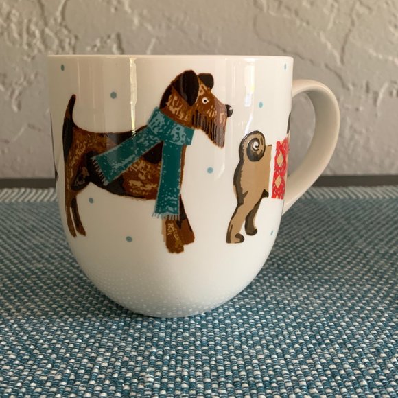 Hound Dog Bone China Curved Mug - NWT - Picture 3 of 5
